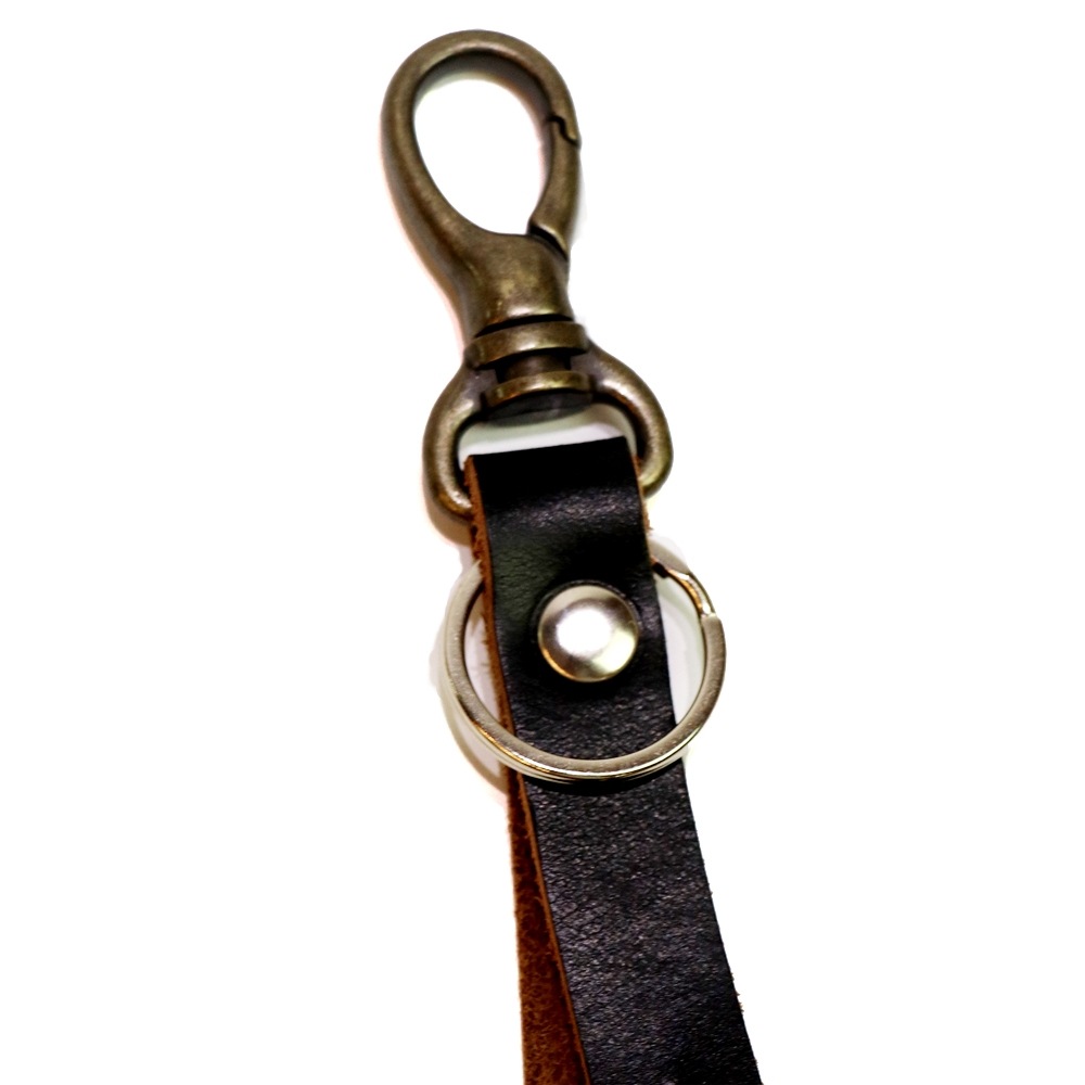 LEATHER KEY CHAIN [GOAHEAD/ゴーアヘッド]