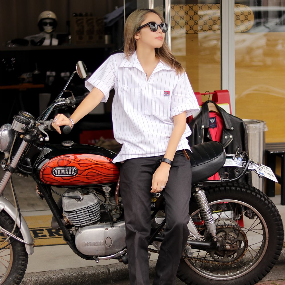 PULLOVER WORK SHIRT S/S | BRAND,BLUCO | ACOLLECT ONLINE STORE