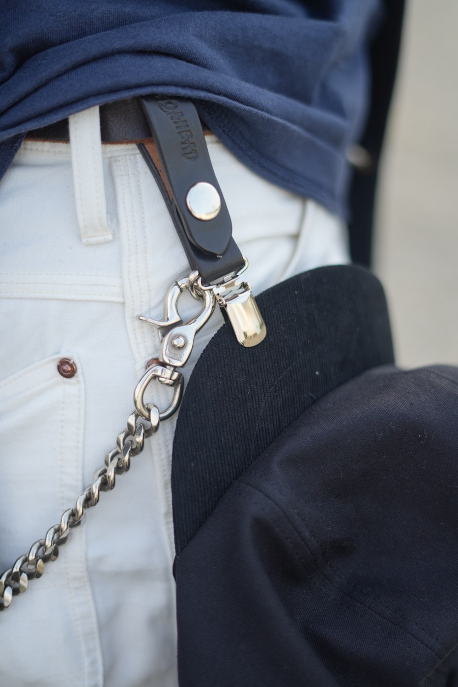LEATHER CAP HOLDER