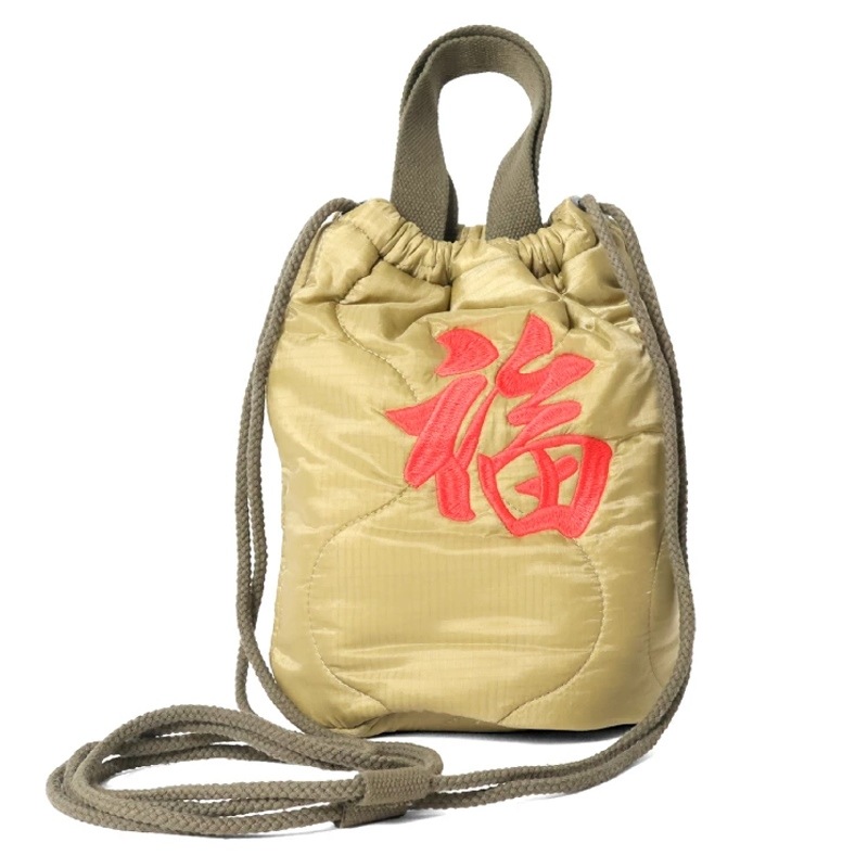 EMB QUILTING EFECT BAG(TIGER)
