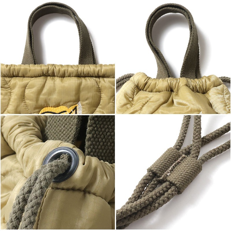 EMB QUILTING EFECT BAG(TIGER)
