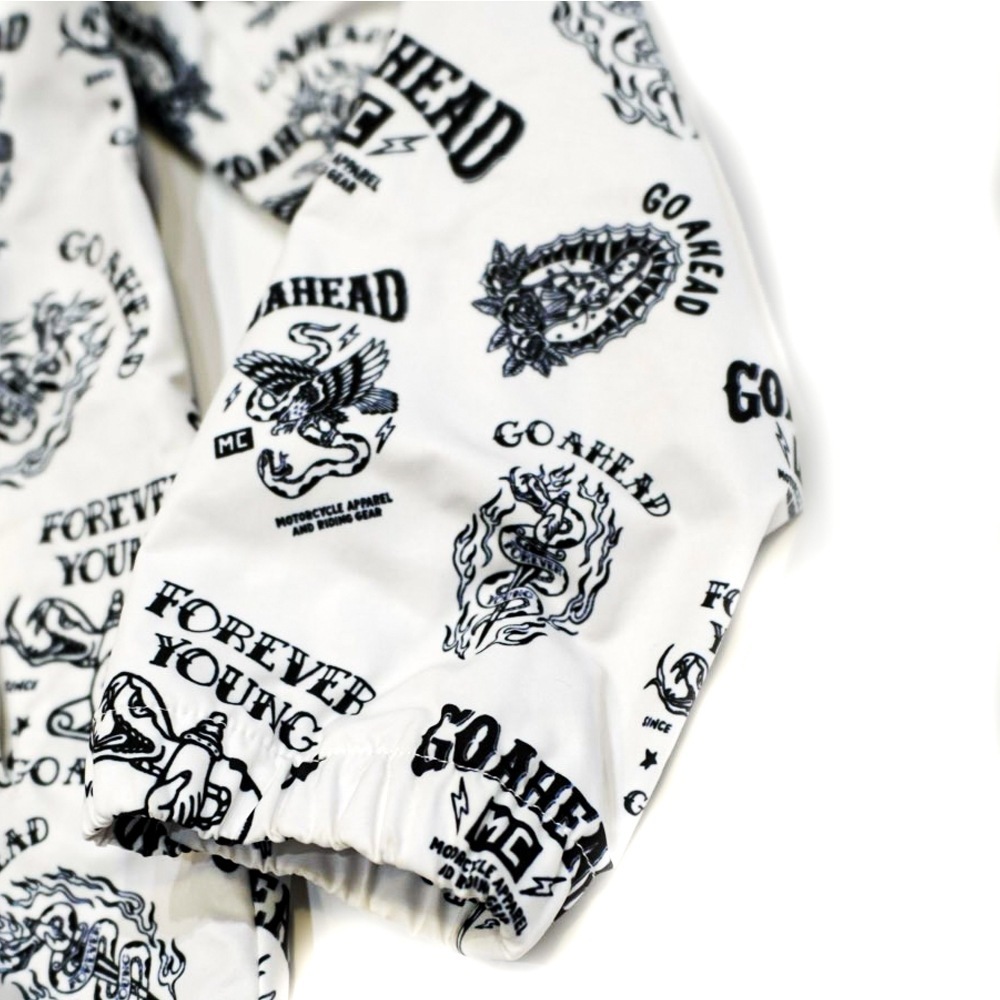 GOAHEAD PATTERNED ALL OVER COACH JACKET