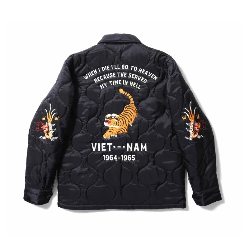 HOUSTON ヒューストン ベトジャン スカジャン ベトナム XL 2回着用