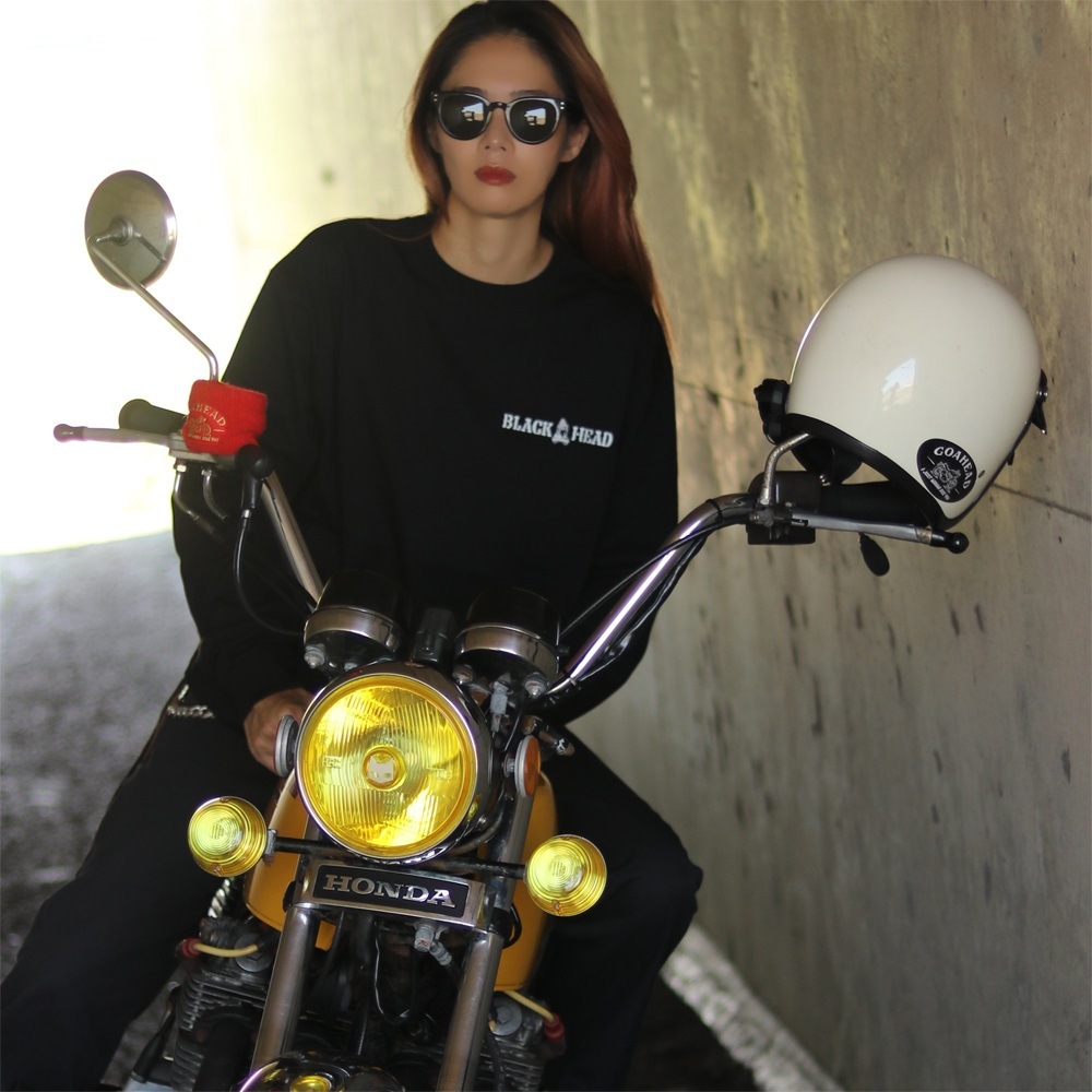 GOD BLESS YOU L/S TEE [BLACK HEAD/ブラックヘッド]