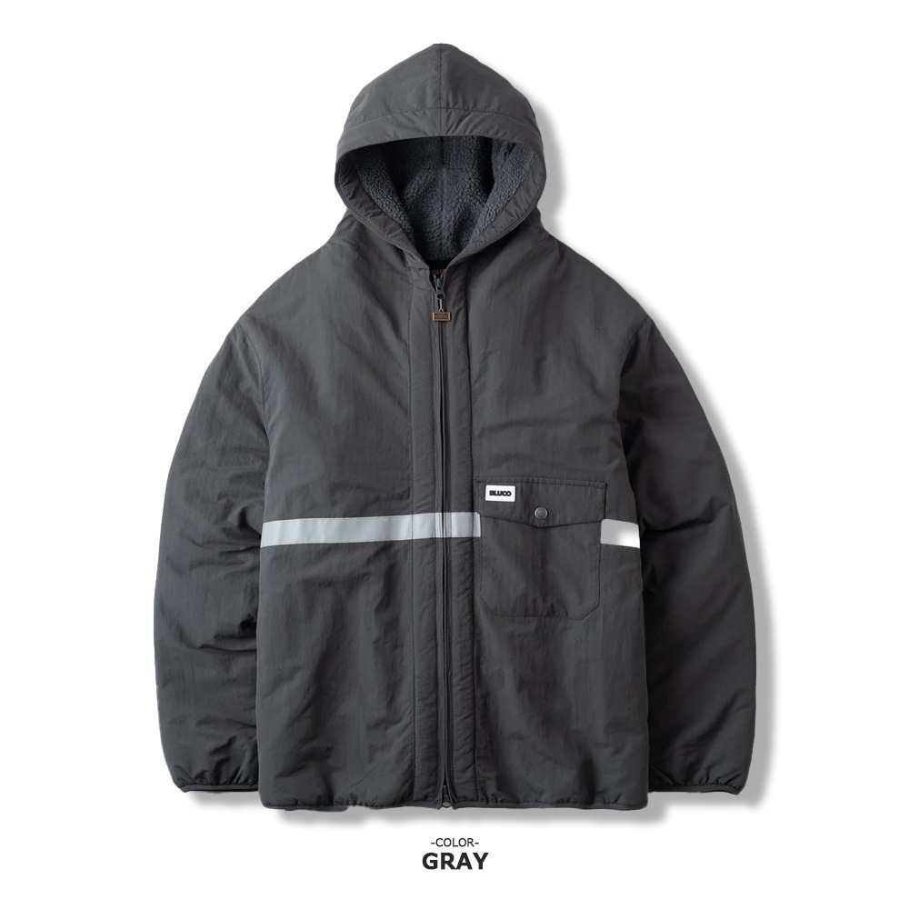 HOODED REFLECTOR JACKET