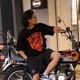 VINTAGE EAGLE BIG SILHOUETTE S/S TEE - CRACK PRINT - (新色追加)