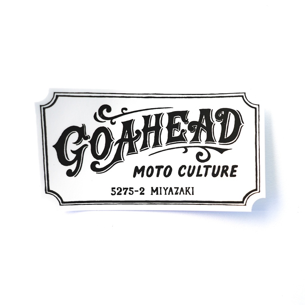 GO AHEAD STICKER SET