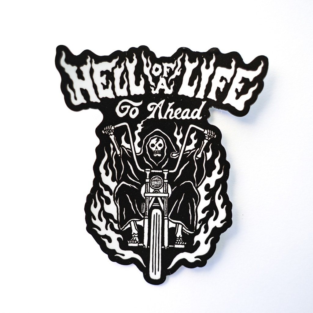 GO AHEAD STICKER SET