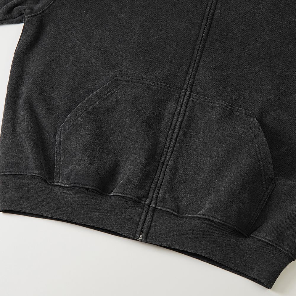 HELL OF A LIFE FADE ZIP HOODIE