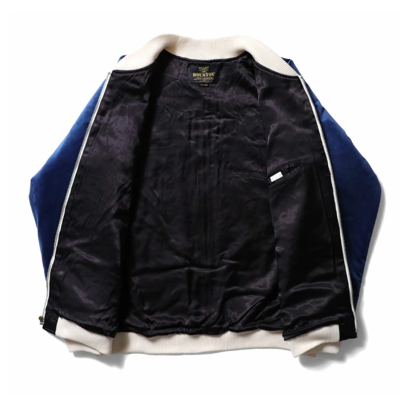HOUSTON】VELVETTEN（別珍ジャケット）（ALASKA）ブラック