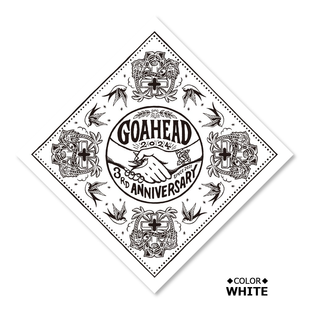 [3周年記念商品]3rd ANNIVERSARY BANDANA