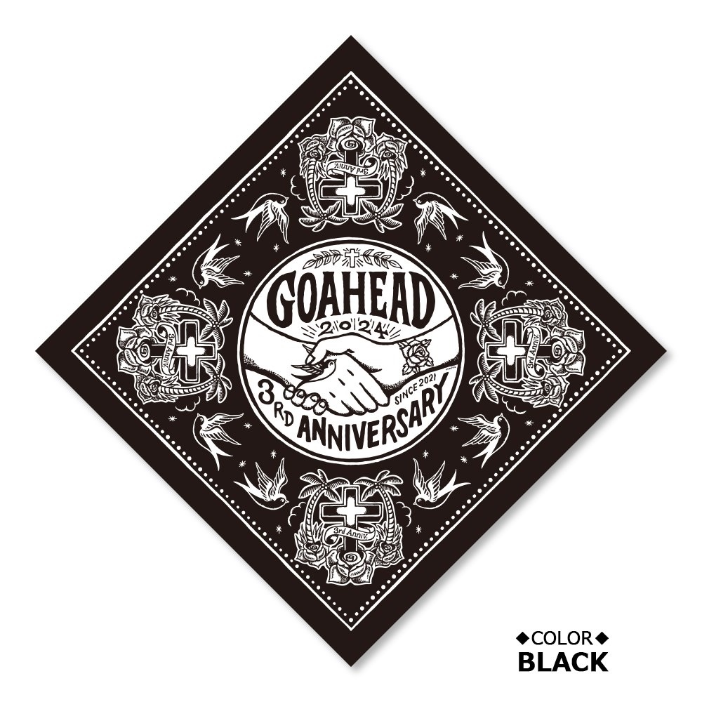 [3周年記念商品]3rd ANNIVERSARY BANDANA