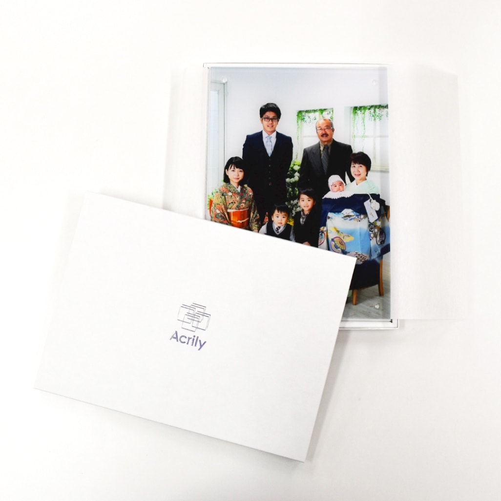 Lサイズ(たて型)贈答用箱ホワイト