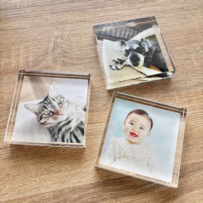 クリアアクリルブロック