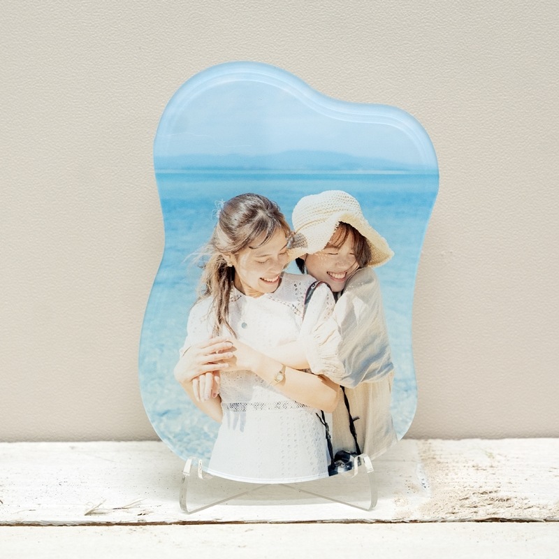 10feetサイン入りアクリル板 2019年 ミニサイズ ウェーブ（Bタイプ） 【公式】アクリルフォトパネル