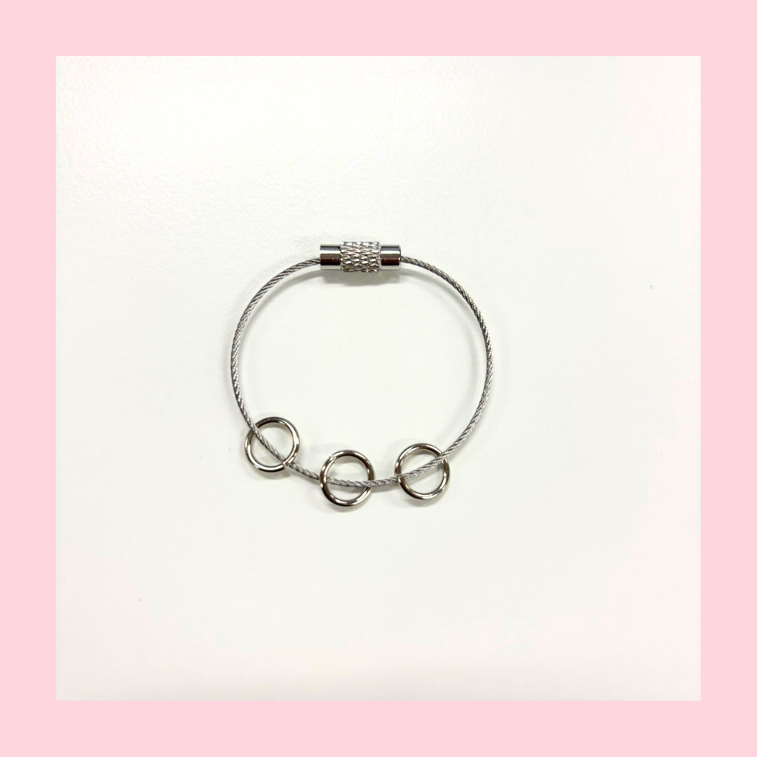 アクリルキーホルダー:パーツ（丸カン）