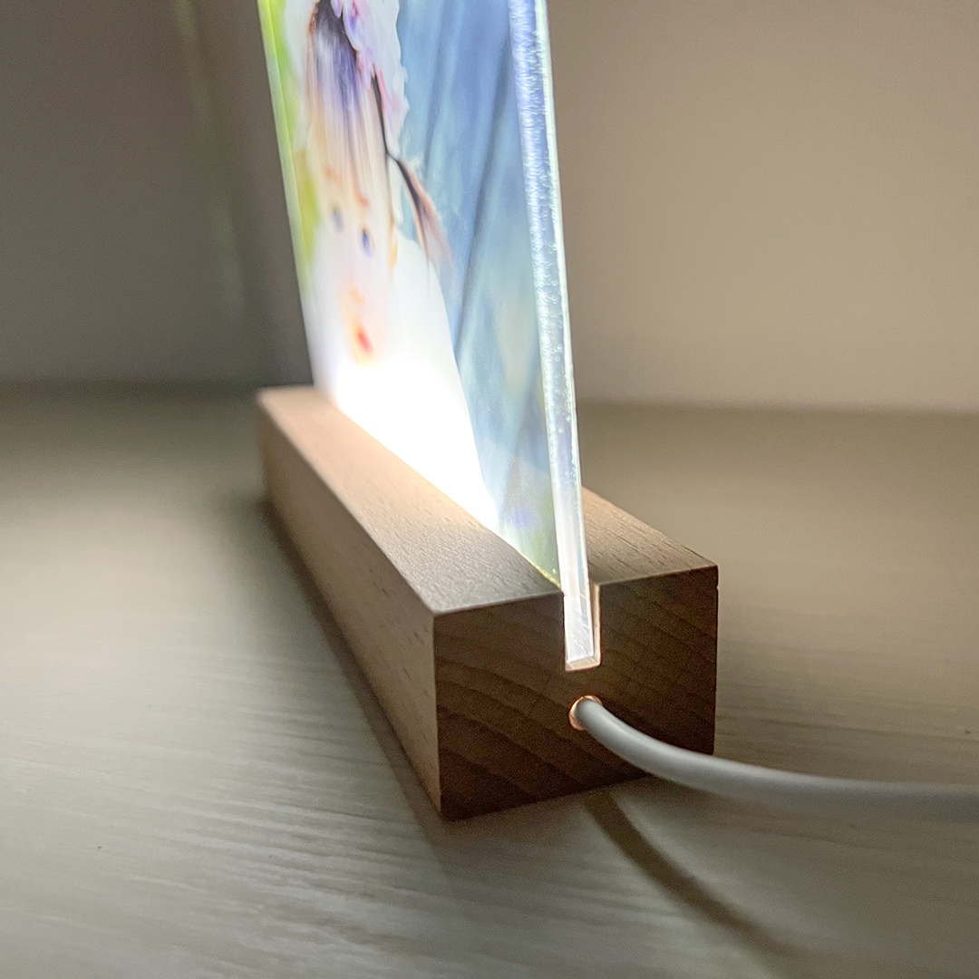 LEDライト 【公式】アクリルフォトパネル Acrily(アクリリ)