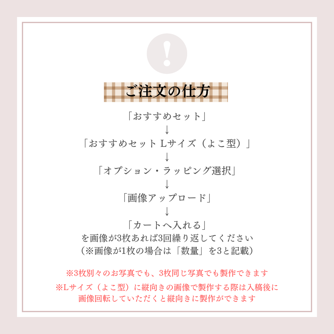 おすすめセット　Lサイズ（よこ型）