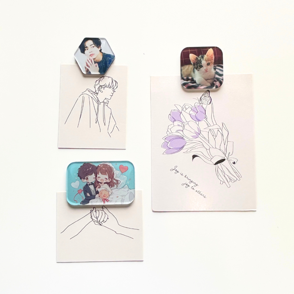 アクリルマグネット（スクエア型）