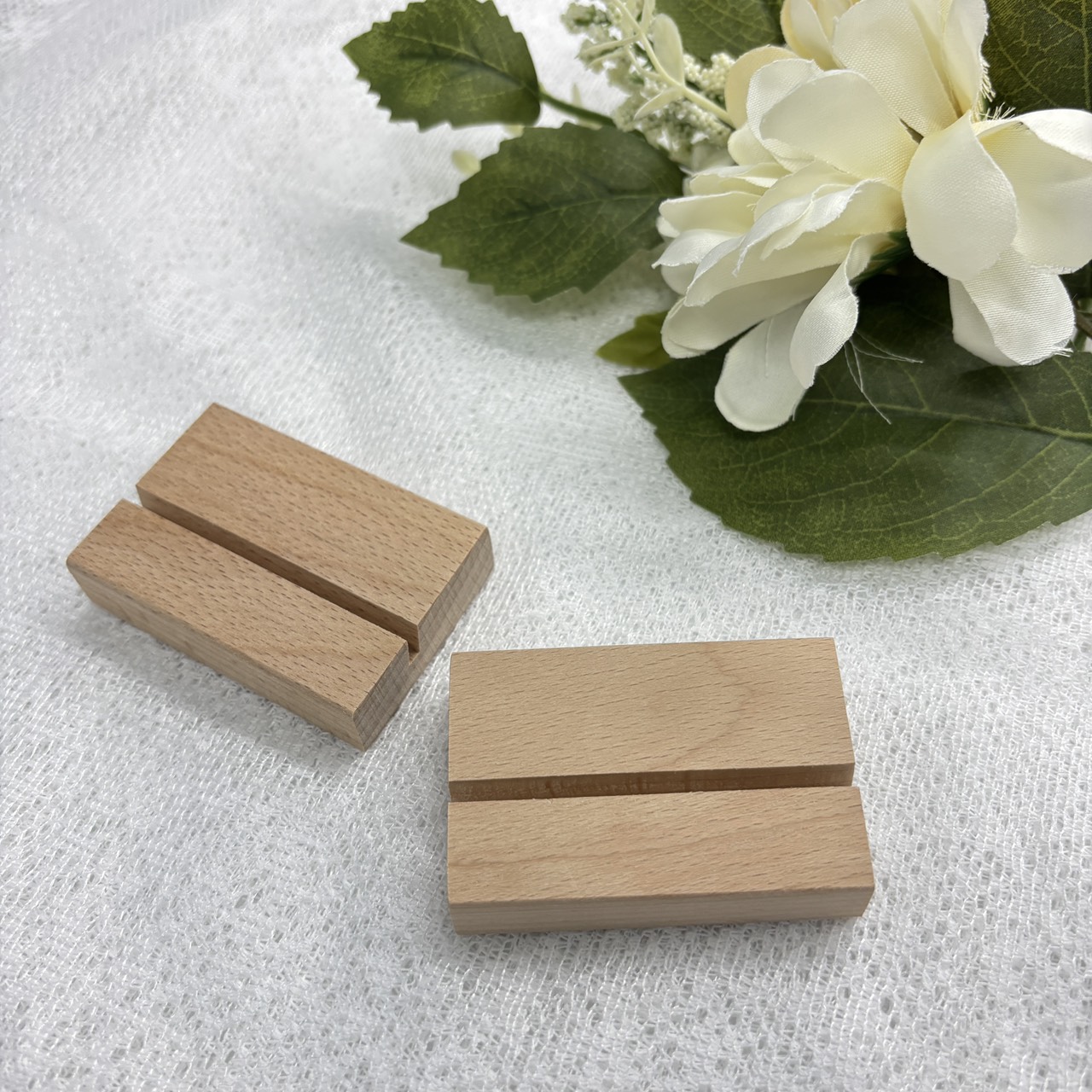 アクリルフォトカード用　木製スタンド