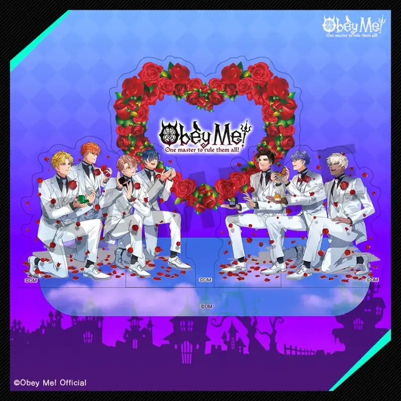『Obey Me!』アクリルジオラマ「Merry Me!」 / Obey Me! "Will You Marry Me?" Acrylic Diorama