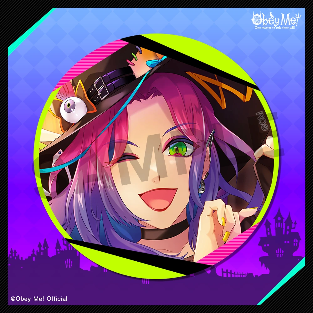 『Obey Me!』オリジナル缶バッジ / Obey Me! Button Badge