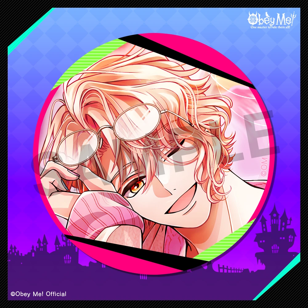 『Obey Me!』オリジナル缶バッジ / Obey Me! Button Badge