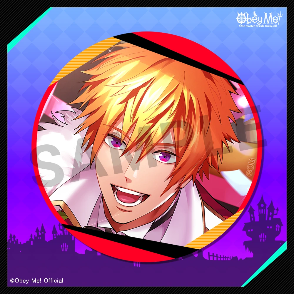 『Obey Me!』オリジナル缶バッジ / Obey Me! Button Badge