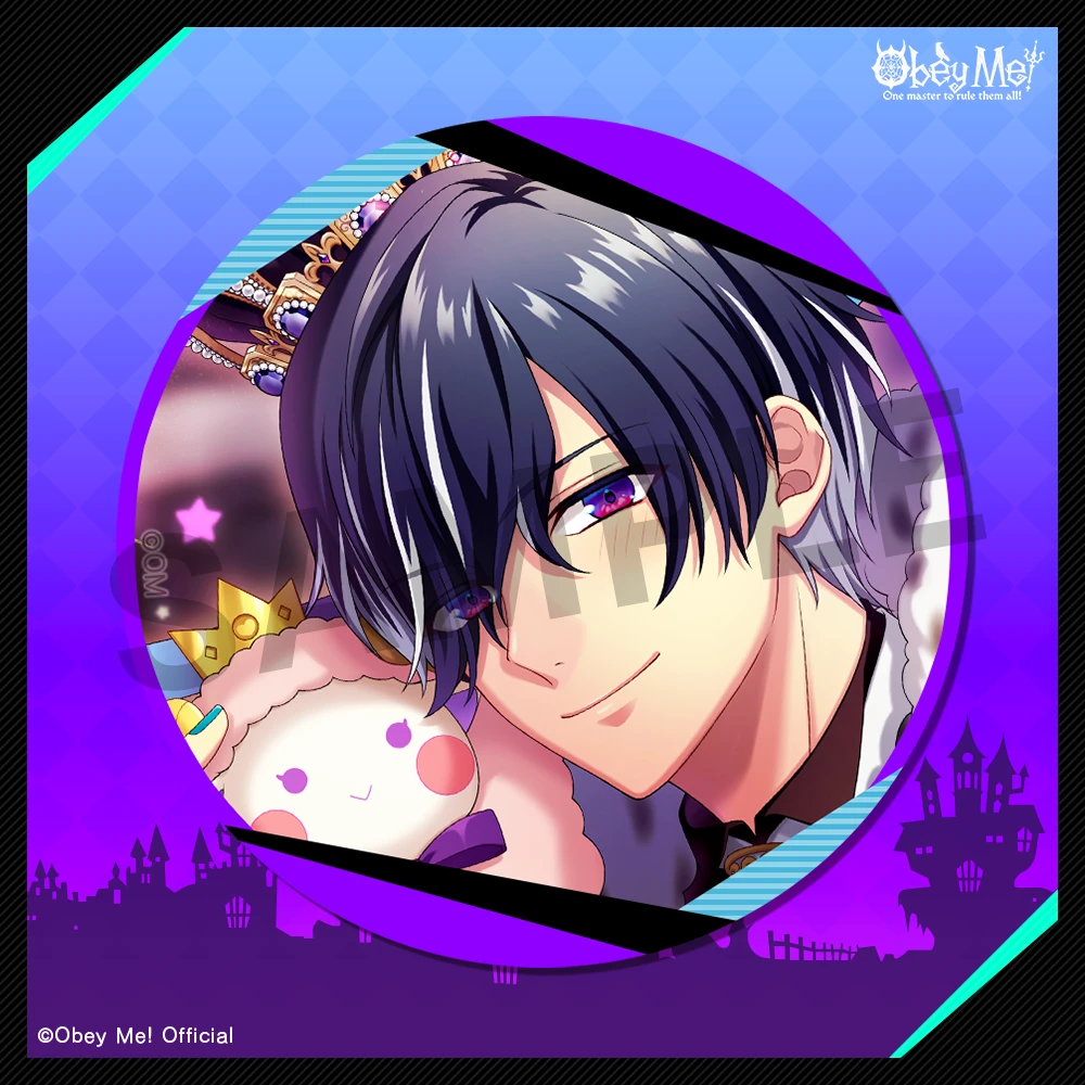 『Obey Me!』オリジナル缶バッジ / Obey Me! Button Badge