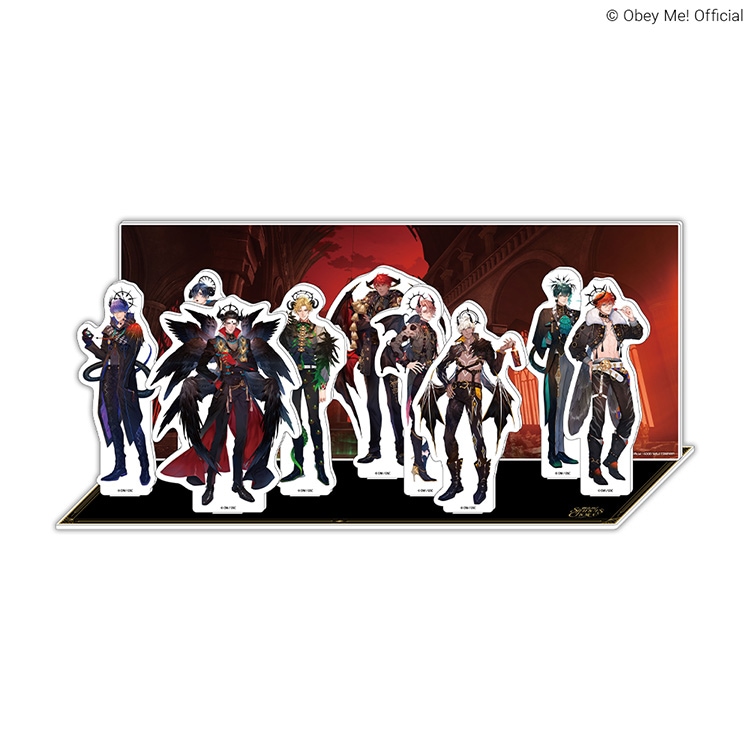 『Obey Me!』Sinner's Choice アクリルジオラマ / Obey Me! Sinner's Choice Acrylic Diorama