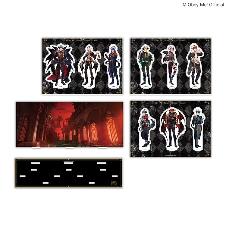 『Obey Me!』Sinner's Choice アクリルジオラマ / Obey Me! Sinner's Choice Acrylic Diorama