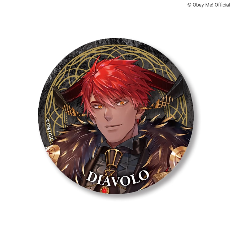 『Obey Me!』Sinner's Choice 缶バッジ / Obey Me! Sinner's Choice Button Badges
