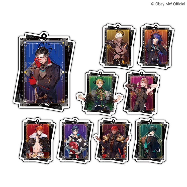 『Obey Me!』Sinner's Choice アクリルキーホルダー（ランダム） / Obey Me! Sinner's Choice Acrylic Keychains (Random)