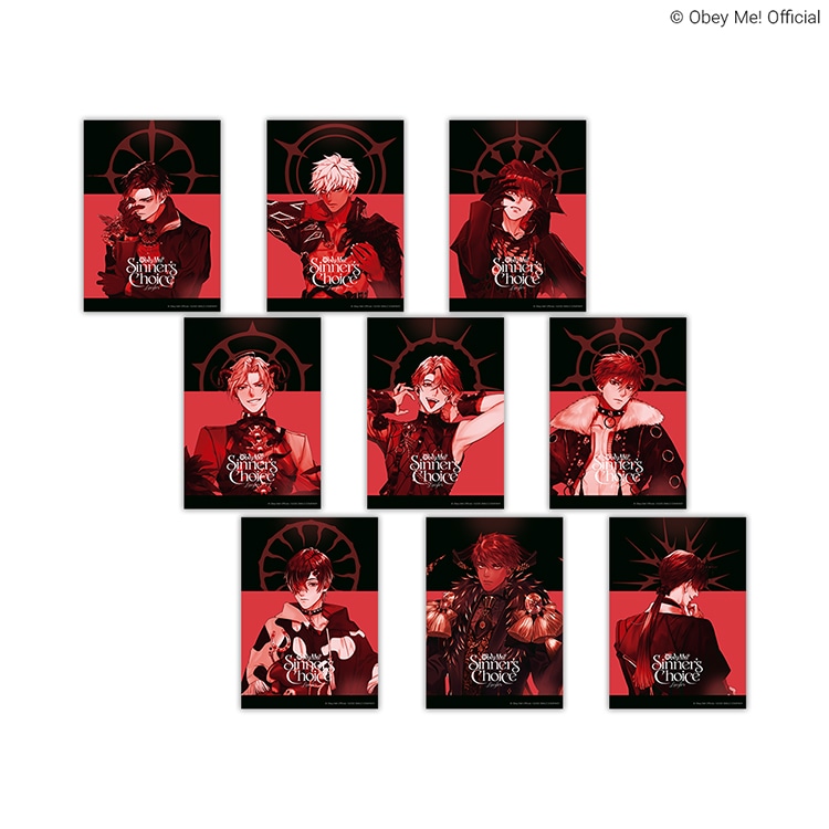 『Obey Me!』Sinner's Choice ブロマイド / Obey Me! Sinner's Choice Character Portraits