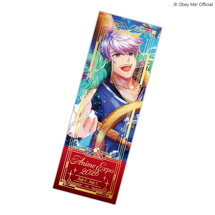 Obey Me!』Anime Expo2026 チケット風カード / Obey Me! AX Ticket