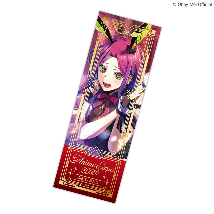 【Demamethy様】おまとめページ^o^ Obey Me!』Anime Expo2026 チケット風カード / Obey Me! AX Ticket