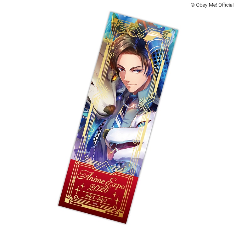 Obey Me! まとめ売り Obey Me!』Anime Expo2026 チケット風カード / Obey Me! AX Ticket
