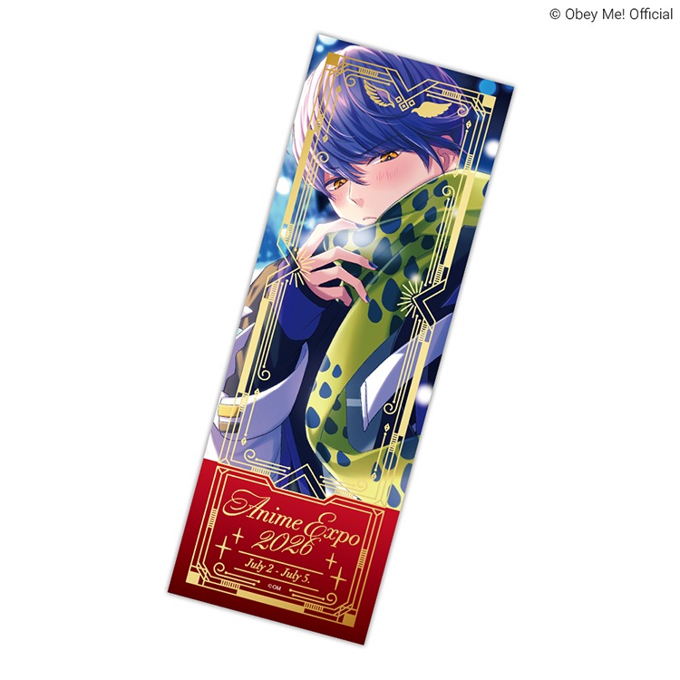 『Obey Me!』Anime Expo2026 チケット風カード / Obey Me! AX Ticket-Style Cards Lucifer