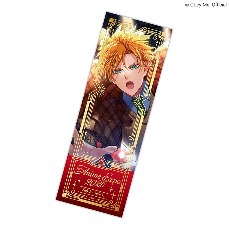 『Obey Me!』Anime Expo2026 チケット風カード / Obey Me! AX Ticket-Style Cards Lucifer