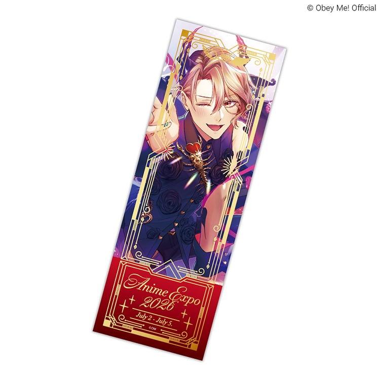 Obey Me!』Anime Expo2026 チケット風カード / Obey Me! AX Ticket