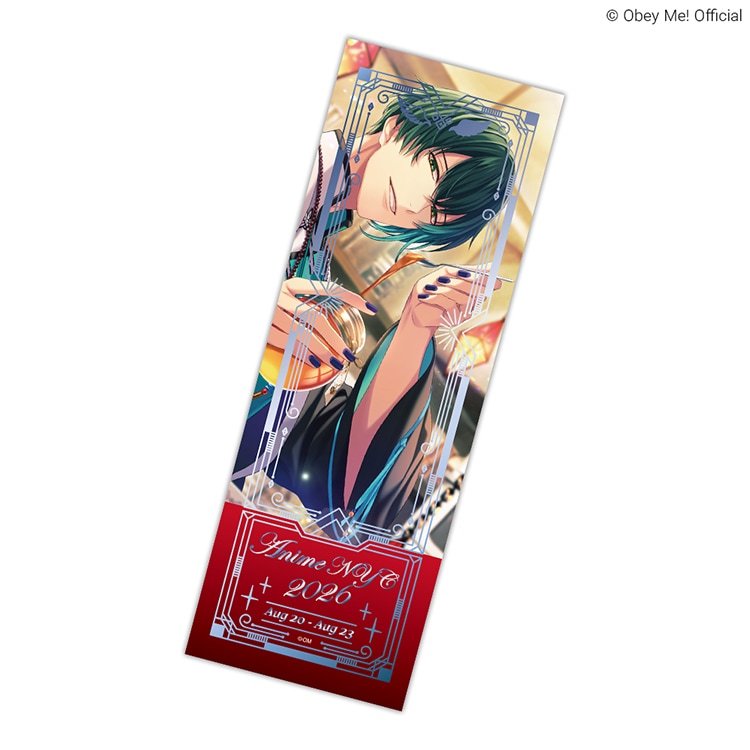 『Obey Me!』Anime NYC チケット風カード / Obey Me! Anime NYC Ticket-Style Cards