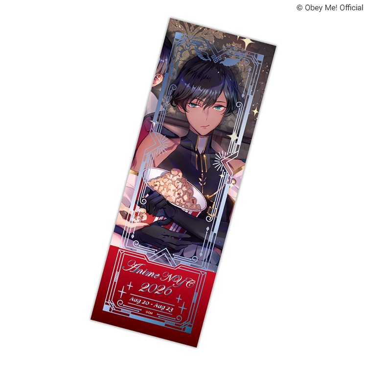 『Obey Me!』Anime NYC チケット風カード / Obey Me! Anime NYC Ticket-Style Cards