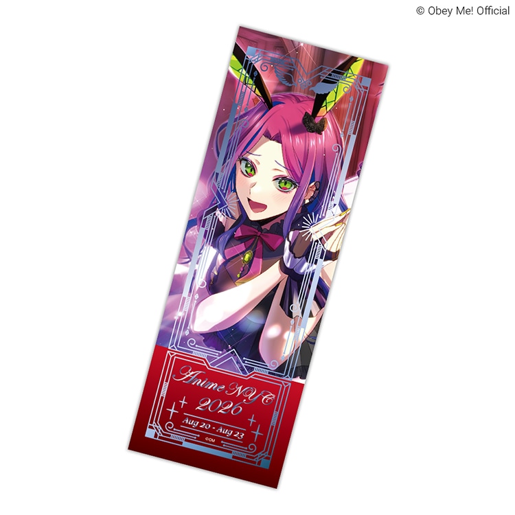 『Obey Me!』Anime NYC チケット風カード / Obey Me! Anime NYC Ticket-Style Cards