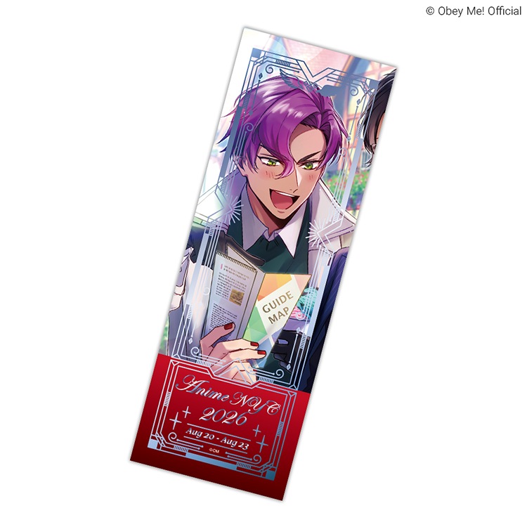 『Obey Me!』Anime NYC チケット風カード / Obey Me! Anime NYC Ticket-Style Cards