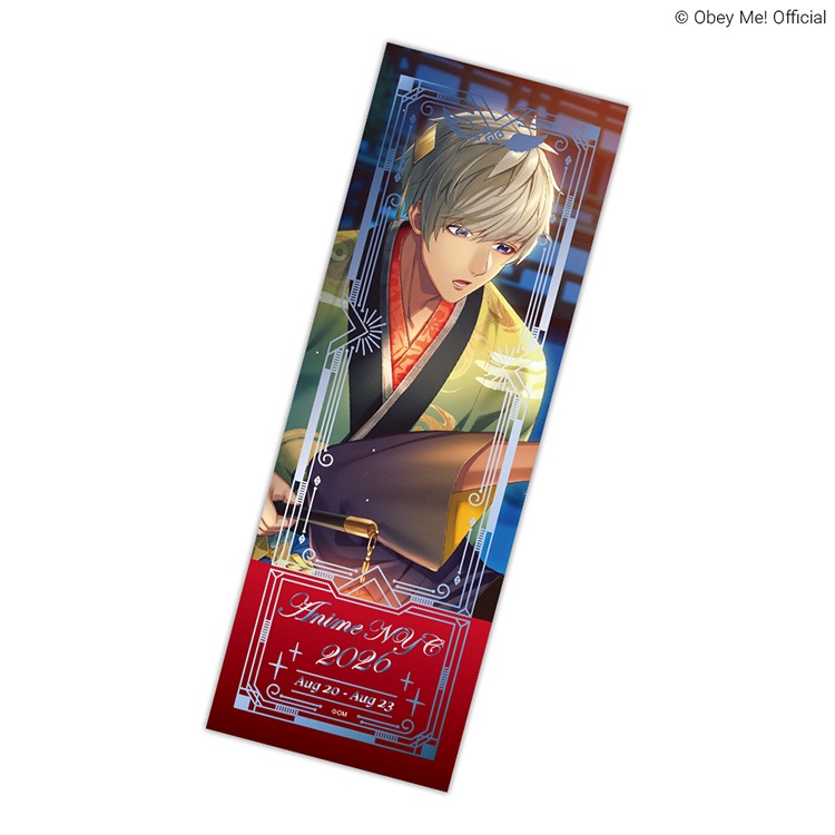 『Obey Me!』Anime NYC チケット風カード / Obey Me! Anime NYC Ticket-Style Cards
