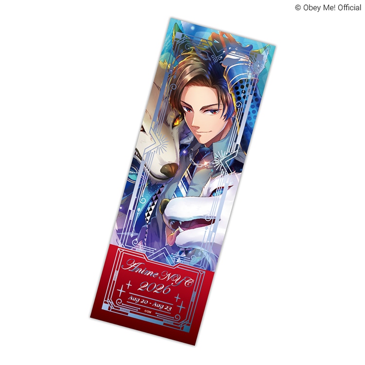 『Obey Me!』Anime NYC チケット風カード / Obey Me! Anime NYC Ticket-Style Cards
