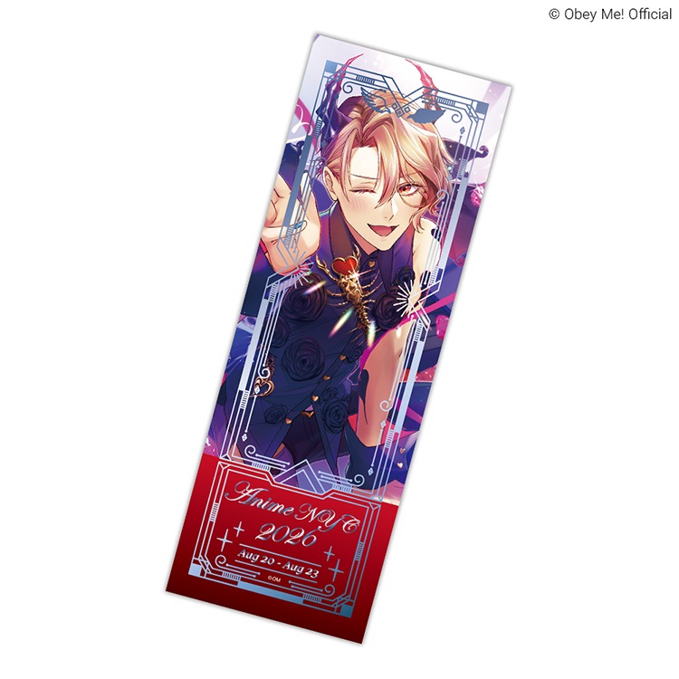 『Obey Me!』Anime NYC チケット風カード / Obey Me! Anime NYC Ticket-Style Cards