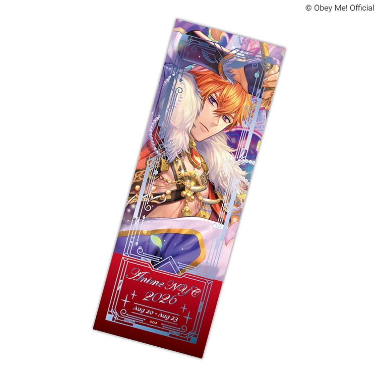 『Obey Me!』Anime NYC チケット風カード / Obey Me! Anime NYC Ticket-Style Cards