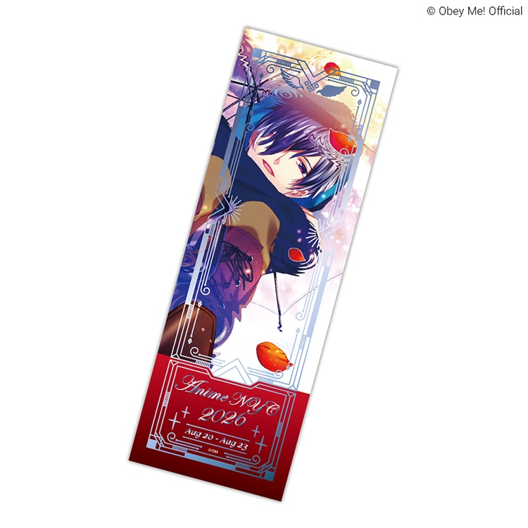 『Obey Me!』Anime NYC チケット風カード / Obey Me! Anime NYC Ticket-Style Cards