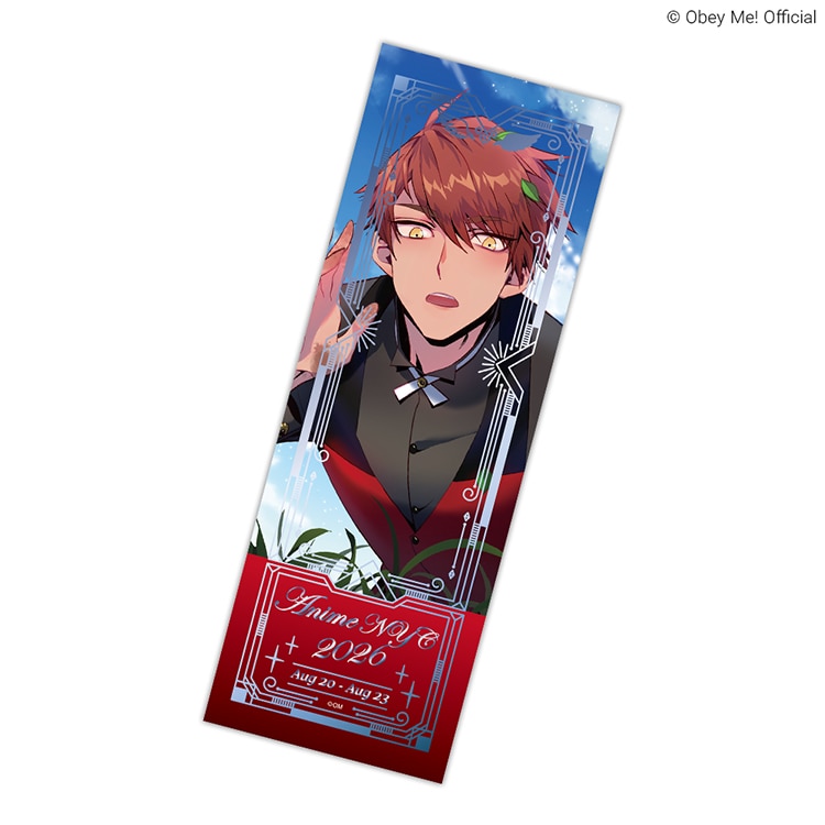 『Obey Me!』Anime NYC チケット風カード / Obey Me! Anime NYC Ticket-Style Cards